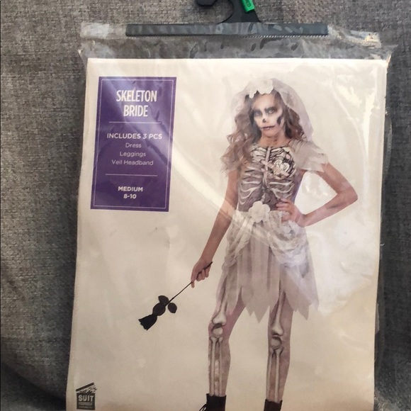 Suit Yourself Costume Co Skeleton Bride Costume - Picture 8 of 8